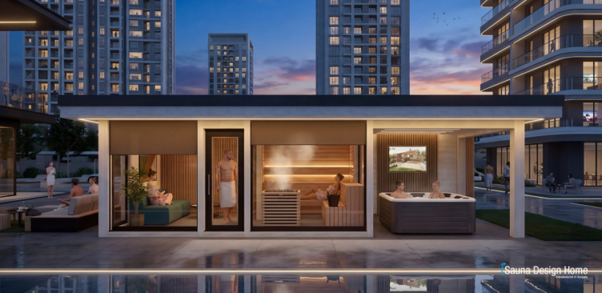 premium sauna and wellness at home