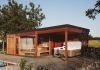 Panoramic sauna house