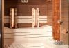 Combined sauna with Himalaya salt