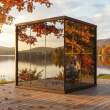 mirror sauna