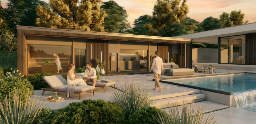 Premium wellness house