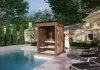 Outdoor combi sauna Outdoor combi sauna