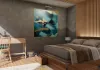 Wooden bedroom walls