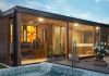 Outdoor saunahouse