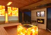 Luxury sauna wellness in sauna house Luxury sauna wellness in sauna house