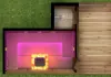Luxury sauna house with shower Luxury sauna house with shower