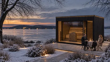 Premium outdoor sauna house Premium outdoor sauna house