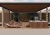 Wooden pergolas and canopies