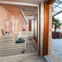 Individual panorama sauna