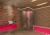 Luxury sauna wellness