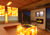 Luxury sauna wellness in sauna house