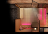 Sauna and wellness 3D plan