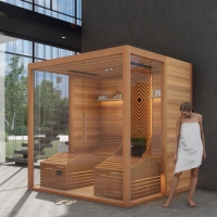 Sauna with modern design